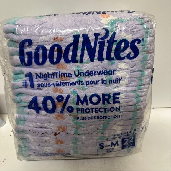 Other - Goodnites Nighttime Underwear Size S-M 22 Count